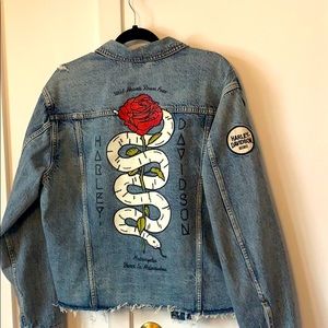 Harley Davidson Roam Free Denim Jacket